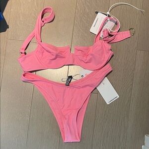 Reina Olga Pink Bikini Set NWT